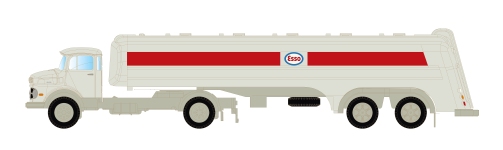 MiNis LC3474 - N - Mercedes-Benz L322 Tank-Sattelzug Esso